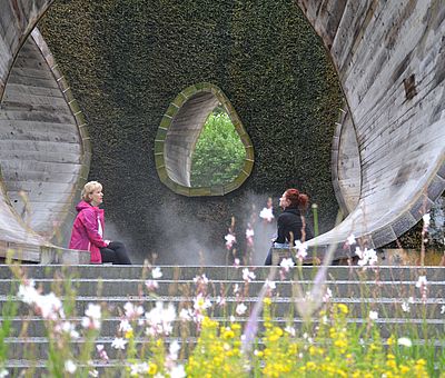 In der Sole-Arena in Bad Essen vernebelt feine Sole und dient damit nachhaltig der Gesundheit der Atemwege.